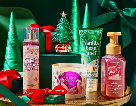 bath and body works holiday scents